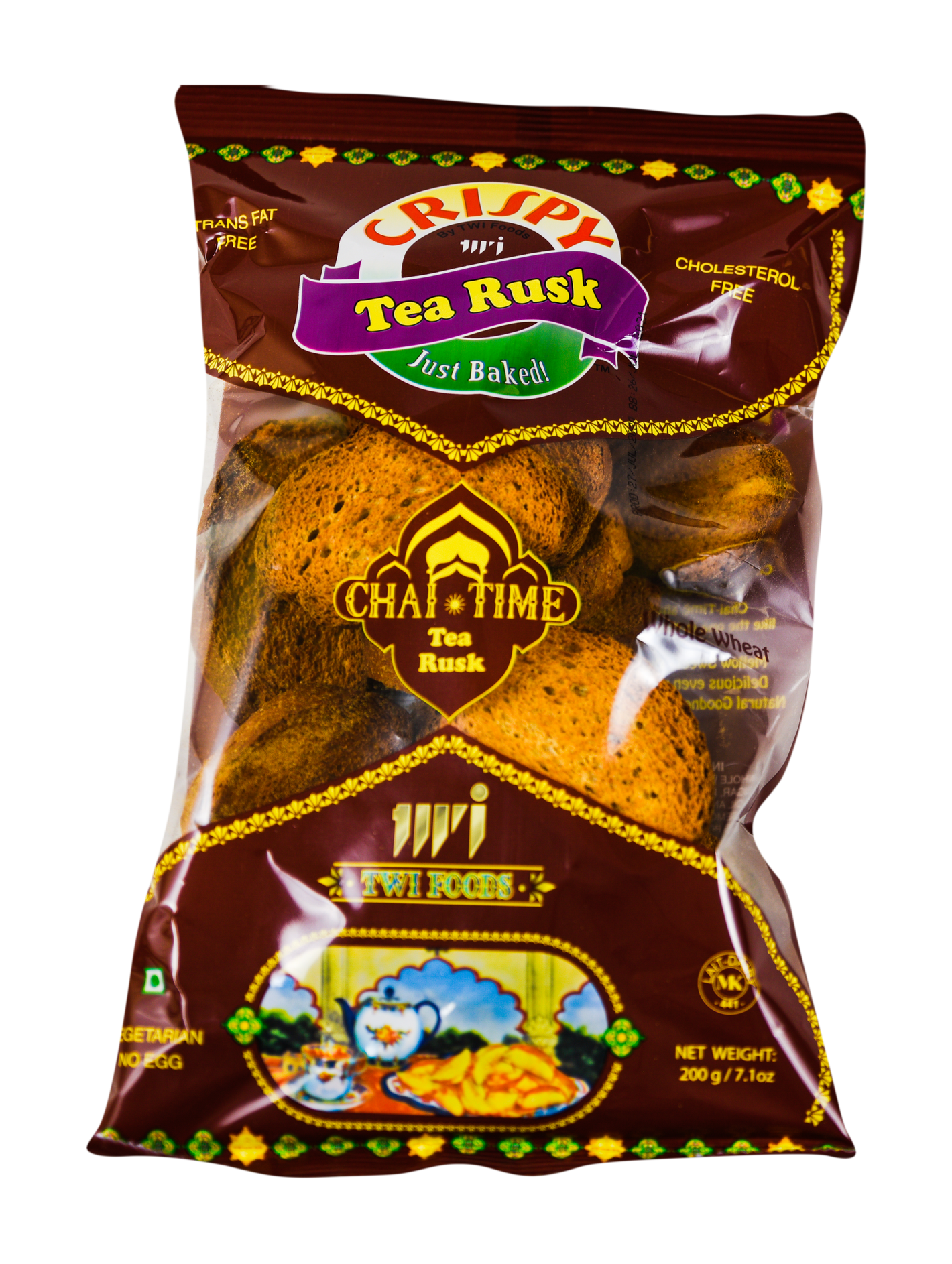 Classic Round Tea Rusks – Crispy Snack for Tea & Coffee Pack of 3