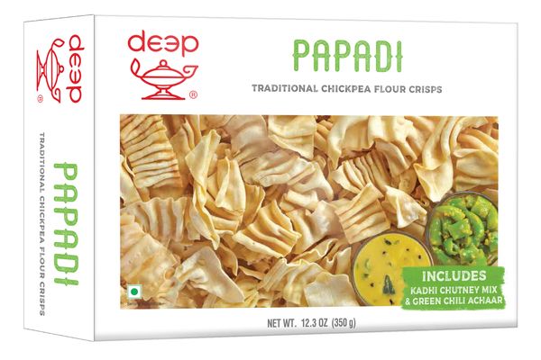 Deep Papadi – Crispy Snack for Papdi Chaat & Street Food Pack of 5
