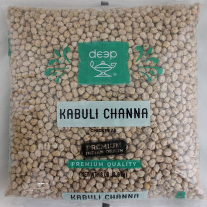 Kabuli Chana 8lb – Premium Indian Chickpeas for Chana Masala & Curry – Pack of 3