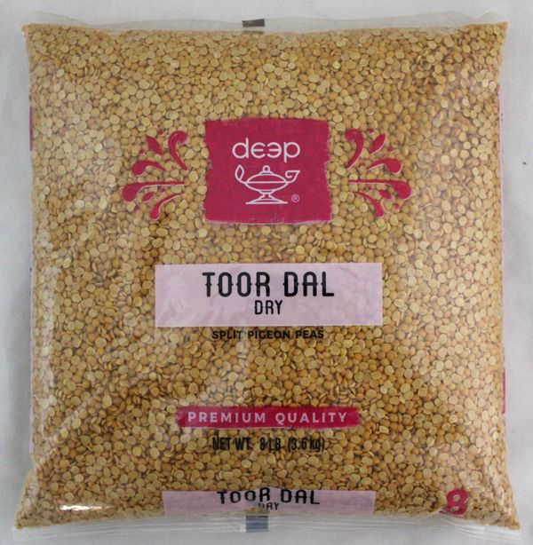 Toor Dal Dry 8lb – Premium Split Lentils – Pack of 3