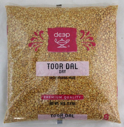 Toor Dal Dry 8lb – Premium Split Lentils – Pack of 3