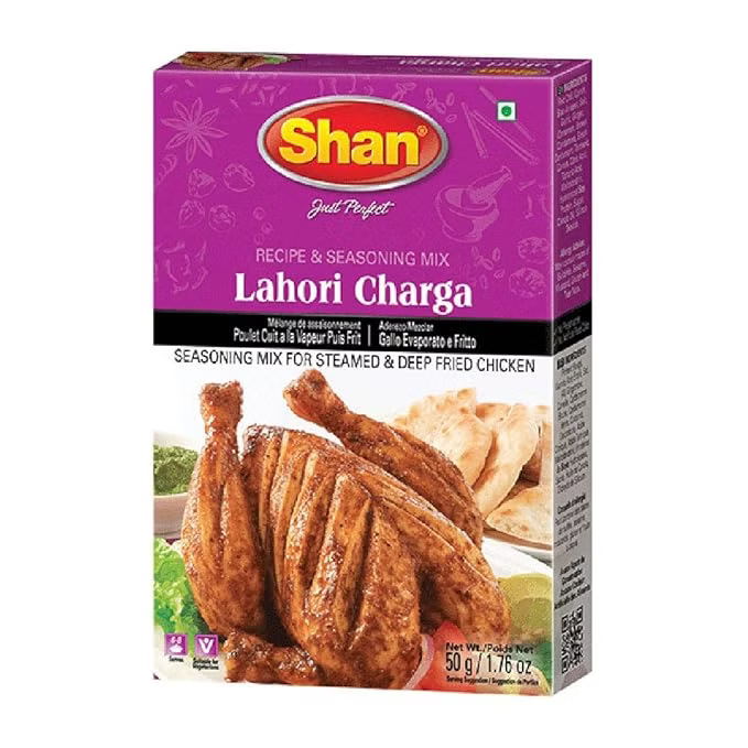 Shan Lahori Charga Masala  pack of 5| Authentic Fried Chicken Spice Mix