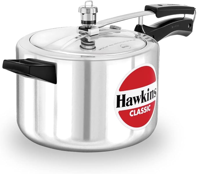 Hawkins 5 Litre Aluminium Pressure Cooker – Multipurpose Cooker