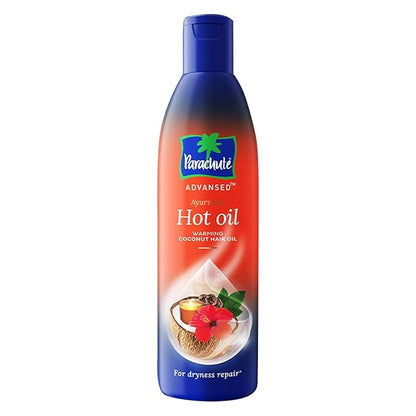 Parachute Advansed Ayurvedic Hot Oil Warming Coconut Hair Oil Pack of 2
