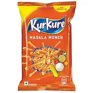 Kurkure Masala Munch | The Classic Crunchy & Spicy Corn Snack,5 PER  ORDER
