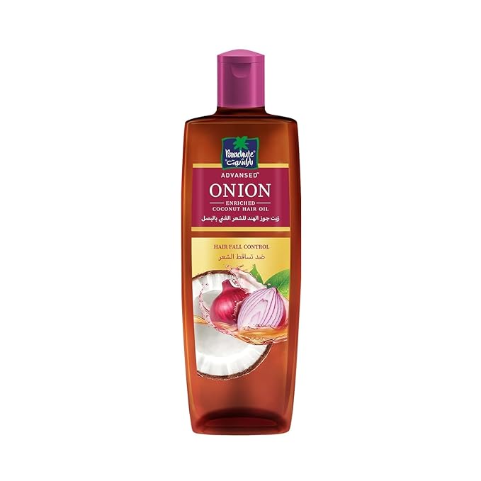 Parachute Advansed Onion & Coconut Hair Oil with Vitamin E Pack of 2