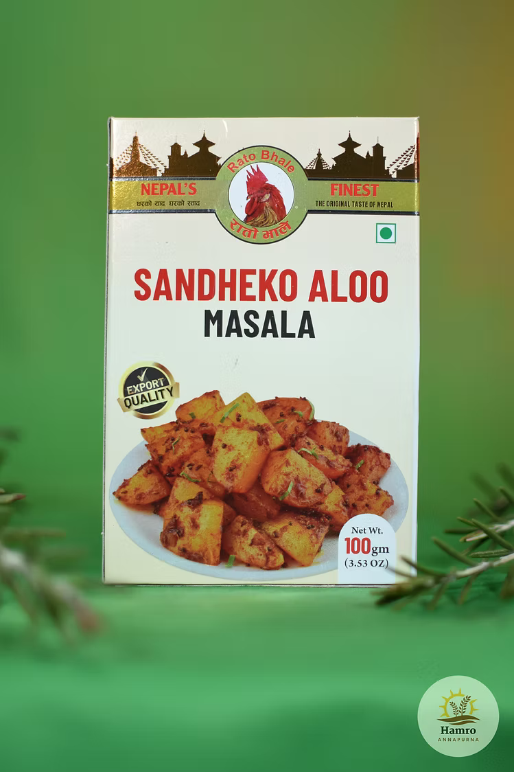 Sadeko Aloo Masala | Zesty Potato Salad Spice Mix pack of 5