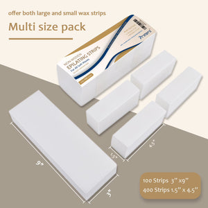 Strip and Wax Non-Woven Waxing Strips Kit pack of 2