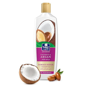 Parachute Advansed Coconut & Argan Shampoo – Damage Repair Pack of 2