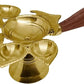 Brass Pooja Diya Jyot – Traditional Decorative Diwali Lamp for Puja