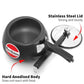 Hawkins 1.5 Litre Contura Black Pressure Cooker – Hard Anodised Multipurpose Cooker