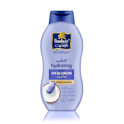 Parachute Skin Pure Body Lotion Pack of 2 – Hydrating Vitamin C & Hyaluron Moisturizer