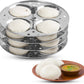 Stainless Steel Idli Stand – High-Quality Multi-Tier Cooker Plate for Soft Idlis