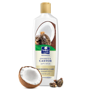 Parachute Advansed Castor & Coconut Nourishing Shampoo Pack of 2