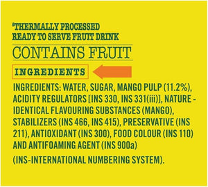 Frooti Mango Drink | Iconic & Juicy Tropical Fruit Refreshment,5 PER  ORDER
