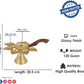 Brass Pooja Diya Jyot – Traditional Decorative Diwali Lamp for Puja