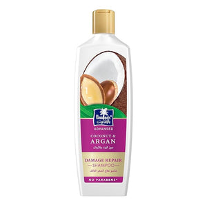 Parachute Advansed Coconut & Argan Shampoo – Damage Repair Pack of 2