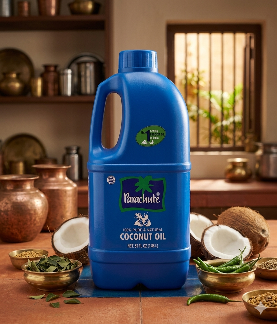 Parachute Coconut Oil Large Bottle  100% Pure