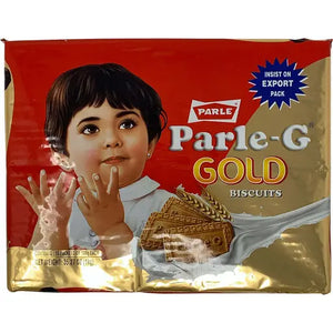 Parle G Gold 100g pack of 5– Premium Gluco Cookies from Parle Products