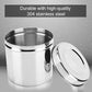 Stainless Steel Storage Jar with Lid