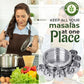 Nature’s Own Stainless Steel Masala Dabba Spice Box