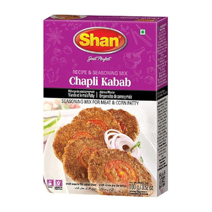 Shan Chapli Kabab Masala pack of 3| Authentic Peshawari Patty Spice Mix