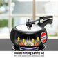 Hawkins 1.5 Litre Contura Black Pressure Cooker – Hard Anodised Multipurpose Cooker