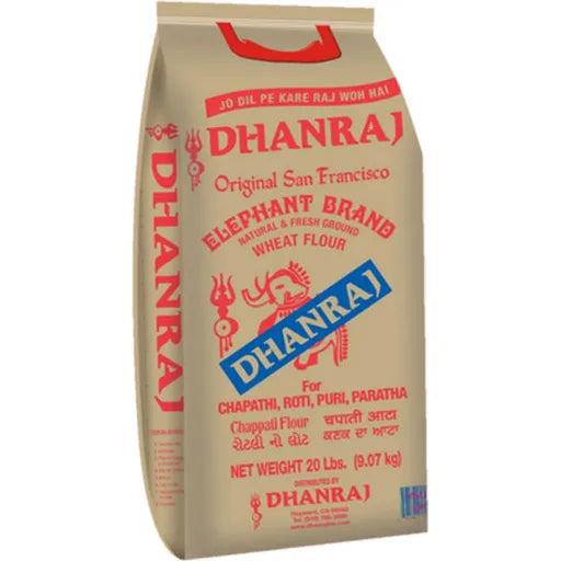 DHANRAJ Red Bag Atta – High Protein Bread Flour