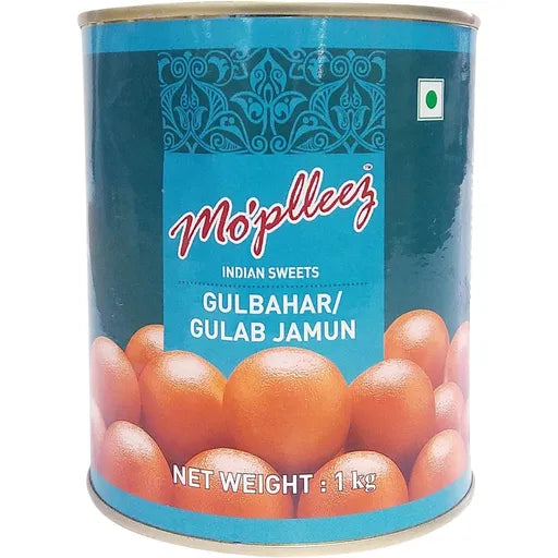 Mopleez Gulab Jamun 1kg pack of 3– Classic Indian Dessert Sweet