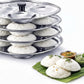 Stainless Steel Idli Stand – High-Quality Multi-Tier Cooker Plate for Soft Idlis