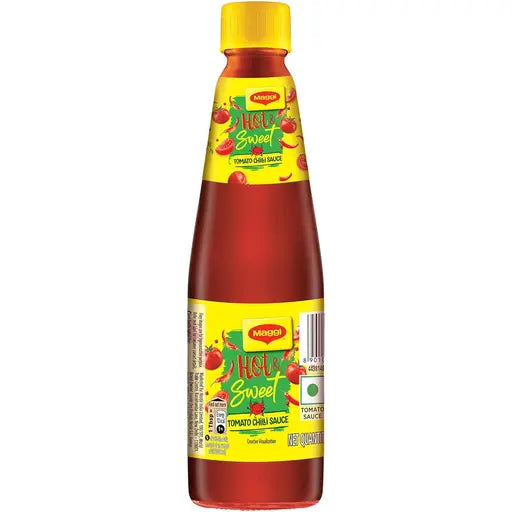 Maggi Hot & Sweet Sauce | The Iconic Indian Chili-Tomato Condiment,5 PER  ORDER