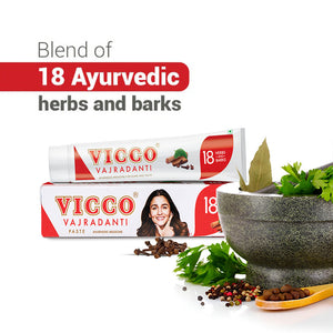 Vicco Vajradanti Sensitive Toothpaste – Natural Protection (3 Pack)