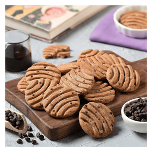 Britannia Choc Chip Biscuits – Crunchy Chocolate Chip Value Pack Pack of 3