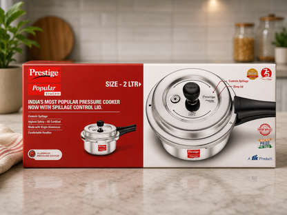 Prestige Svachh 2L Aluminum Pressure Cooker
