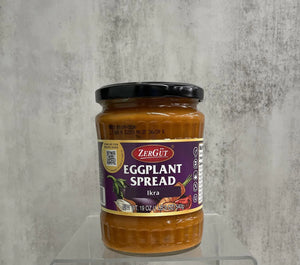Zergut Eggplant Caviar Spread – Roasted Eggplant & Garlic Spread (19oz) 4 packs per order
