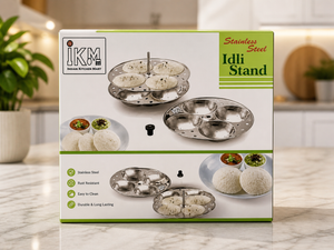 Stainless Steel Idli Stand – High-Quality Multi-Tier Cooker Plate for Soft Idlis