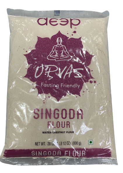 Singoda Flour (Water Chestnut Flour) – Gluten-Free Atta for Baking & Cooking Pack of 2