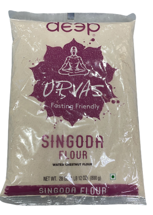 Singoda Flour (Water Chestnut Flour) – Gluten-Free Atta for Baking & Cooking Pack of 2