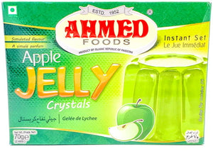 Ahmed Halal Crystal Jelly (Vegetarian) – Fruity Dessert Mix Pack of 5