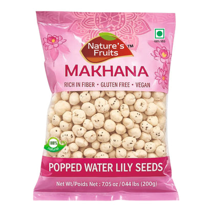 Makhana | Roasted Popped Water Lily Seeds Healthy Snack