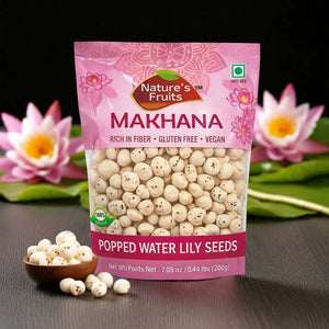 Makhana | Roasted Popped Water Lily Seeds Healthy Snack