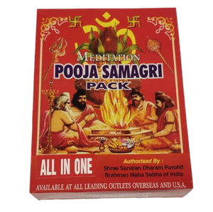Meditation Pooja Samagri Pack Complete Puja Kit