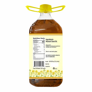 Pure Mustard Oil 5Liter – Best Oil at Cheapest Price, & Best Oil Filter Quality