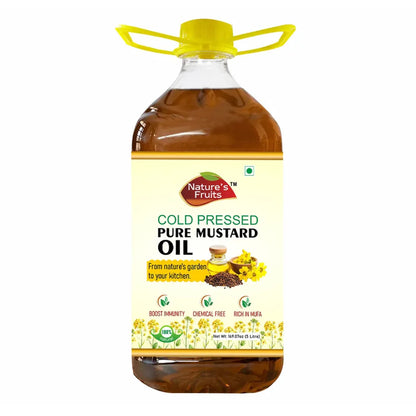 Pure Mustard Oil 5Liter – Best Oil at Cheapest Price, & Best Oil Filter Quality