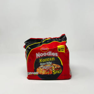 Pran Hot X Spicy Instant Noodles – Extra Spicy Ramen 5 piece set ,Pack of 4