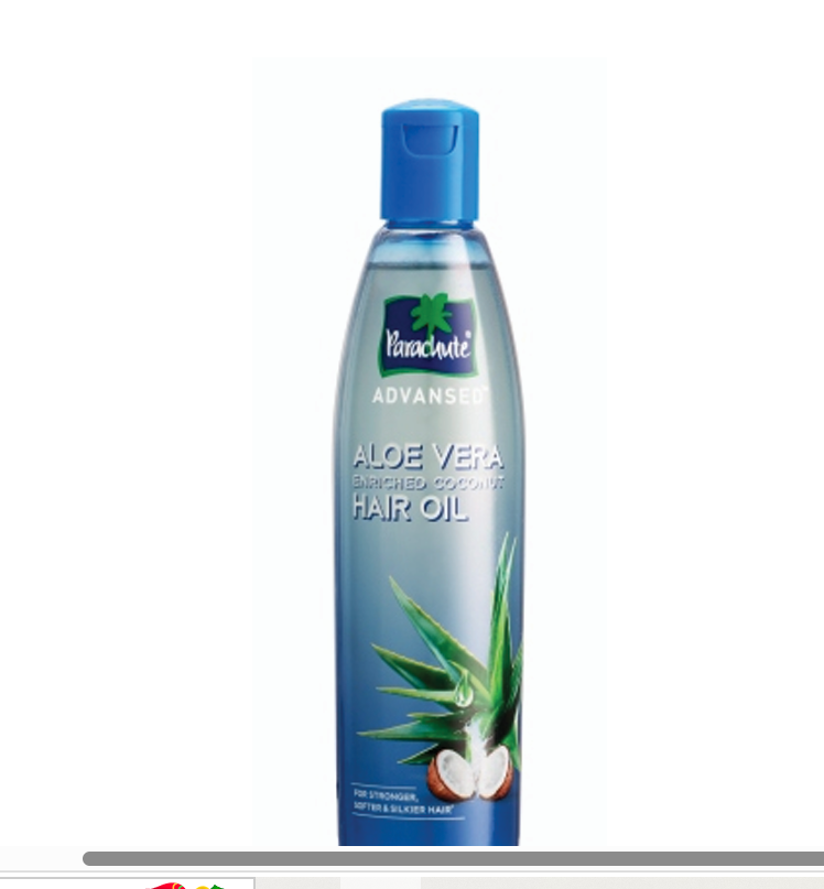 Parachute Advanced Aloe Vera Hair Oil Pack of 2