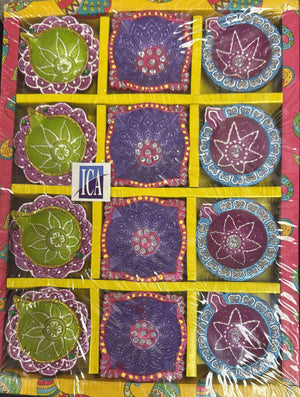 Diya Fancy Bowl  12pcs set –Decorative & Premium Quality