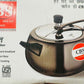 CBS Hard Anodized Black Pressure Cooker 5L– Inner Lid Handi | Induction Compatible & Durable