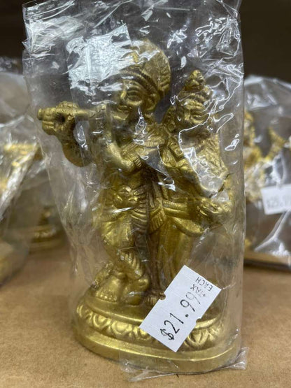 Brass Radha Krishna Statue Divine Love Idol of Radha Krishna