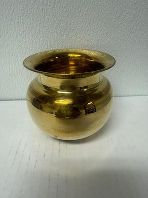 Traditional Pure Copper Kalash Pot Copper Lota for Water, Pooja & Ritual Use